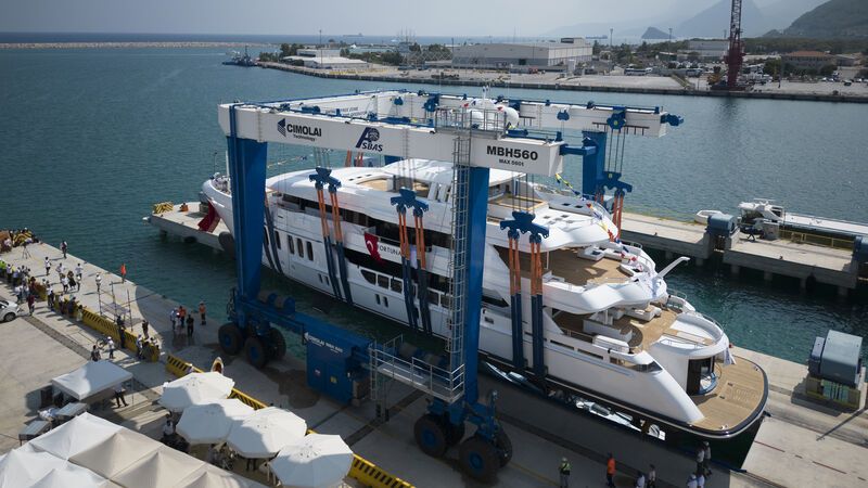 CMB Yachts_Fortuna_launch