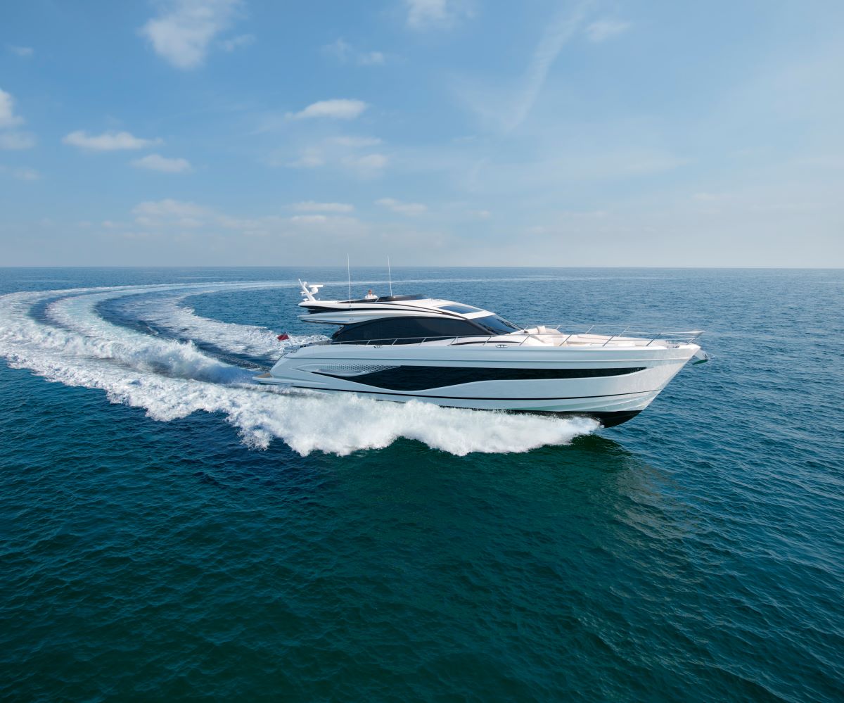Princess S72: новая модель S-класса от Princess Yachts