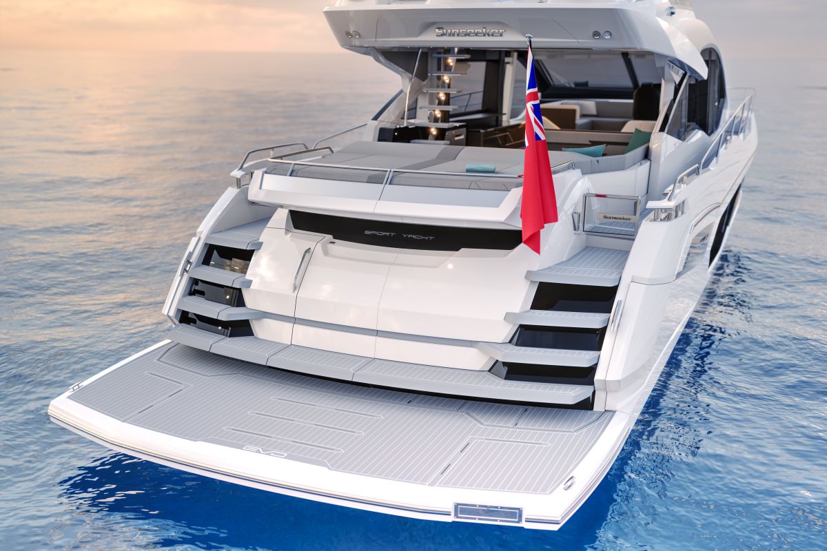 Sunseeker 75 Sport Yacht: мировая премьера на boot Düsseldorf 2023