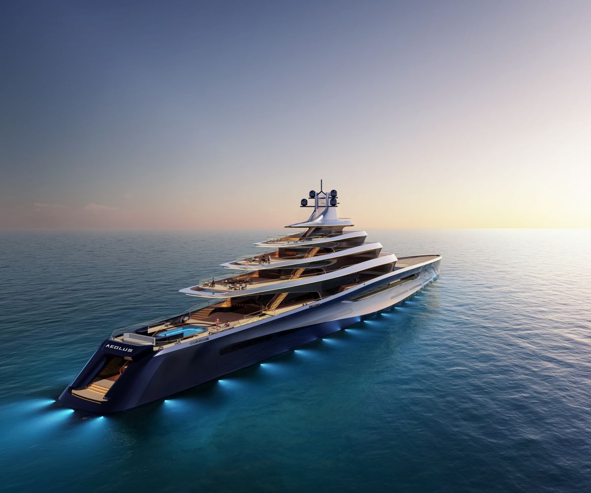 Aeolus: Oceanco представила яхту будущего